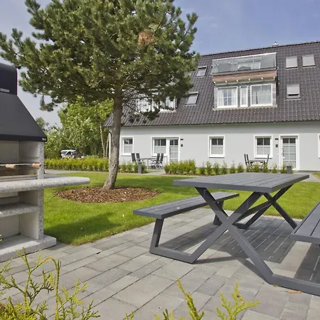 Appartementhaus Inselwind FeWo 13 MEERstrand Meerblick, Gartennutzung Groß Zicker Exterior foto