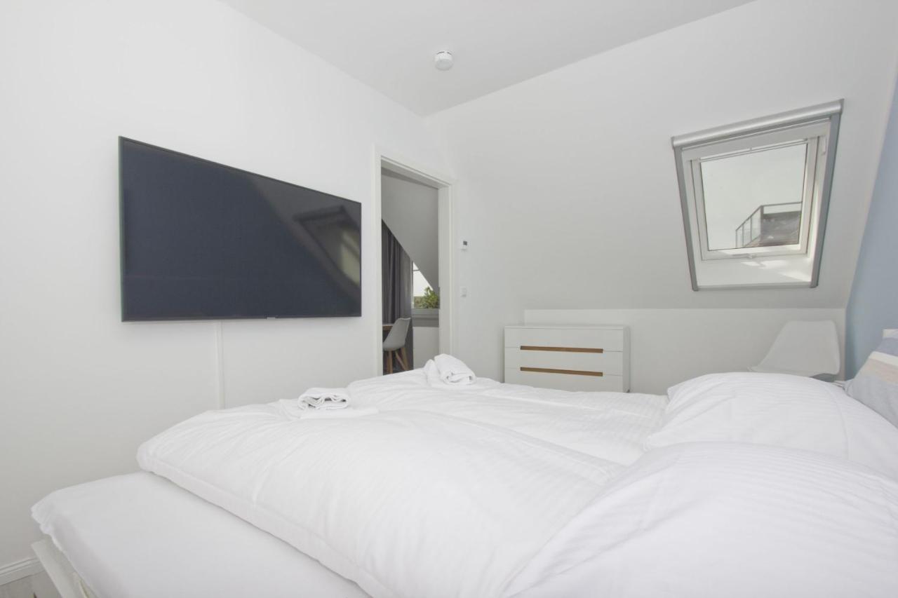 Appartement Mit Meerblick Und Gartennutzung - Haus Inselwind Meerstrand Groß Zicker